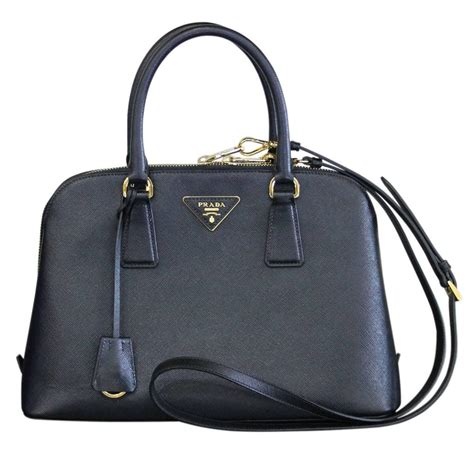 prada double saffiano black|prada saffiano shoulder bag review.